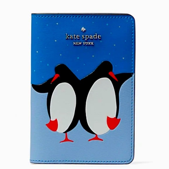 kate spade Handbags - New Kate Spade arctic friends penguin passport holder